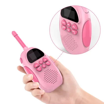 Mini Outdoor Eco-Friendly Toy: Parent-Child Handheld Radios for Kids
