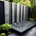 Parede externa de água para jardim