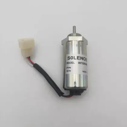 Flame Solenoid Valve for Hitachi Ex55 Isuzu 4le2 Construction Machinery Parts