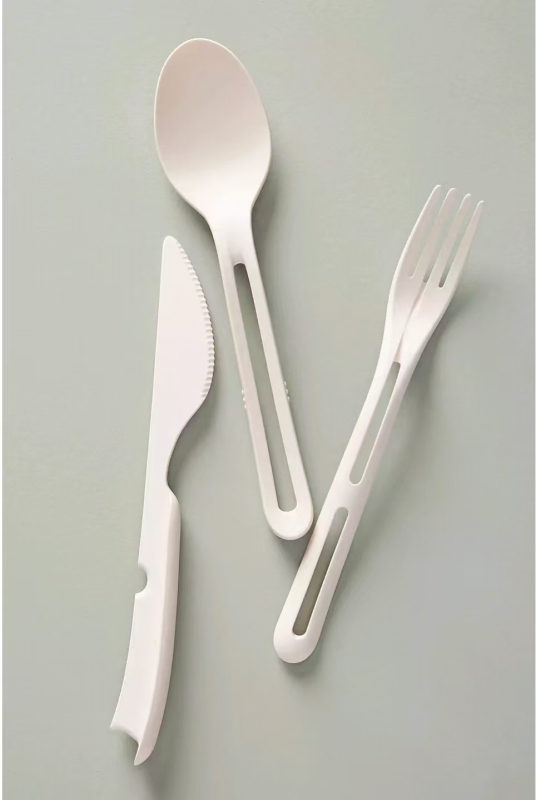 Advanced Multifunctional Knife Fork Set for Eco-conscious Dining