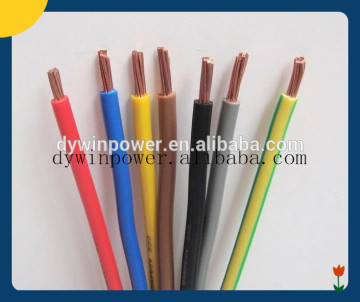 UL1015 PVC insulated 6 awg copper wire