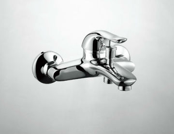 single handle wall mounted shower, wall mounted bath mixer taps,Sedal ceramic cartridge shower bath mixer,wall shower mixer taps