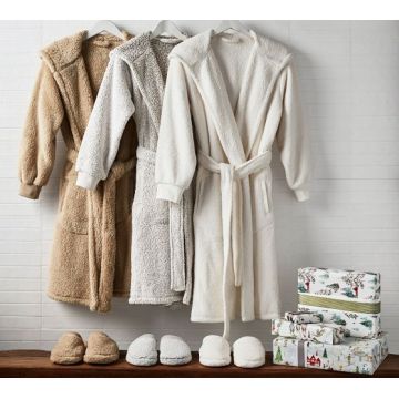 Luxury Plush Terry Cotton Modal Spa Hotel Bathrobe