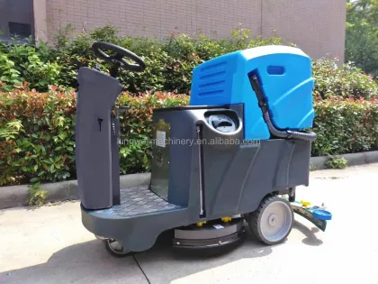 Ride-On Industrial Floor Scrubber and Scrubber Drier