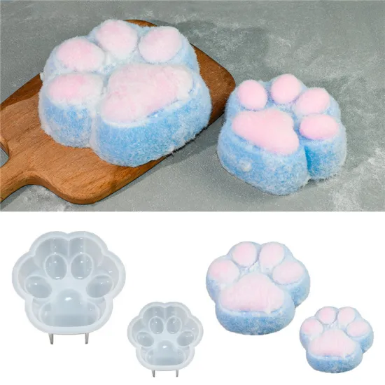 Hot Selling Cute Cat Claw Silicone Mold for DIY Decompression Toy