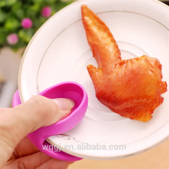 Colorful Silicone Insulation Clip Kitchen Heat Resistant Finger Insulation Clip