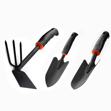 Hot Sale 4-Piece Black Iron Shovel Gardening Tool Set