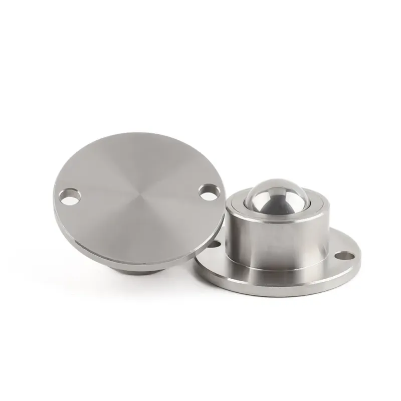 High Strength VCN318 Ball Roller Bearing Press-Fit Ball Transfers with Water Drain Hole Conveyor Components