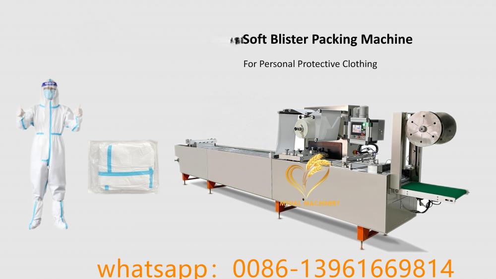 Automatische Tupferspritze Bandage Gaze Soft Blister Machine