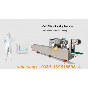 Automatisk swabspruta Bandage Gaze Soft Blister Machine