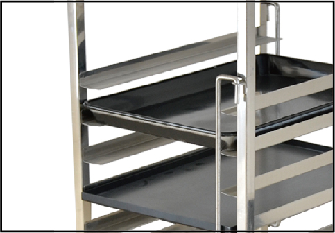 Stainless Steel Bakery Trolley