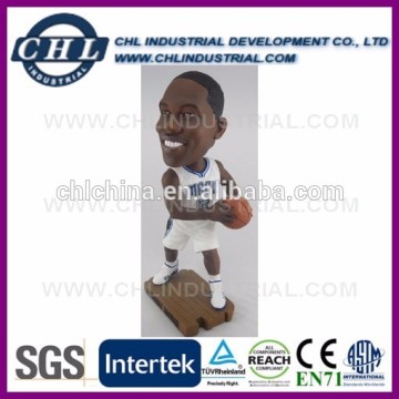Personalized basketball player bobble head for souvenir