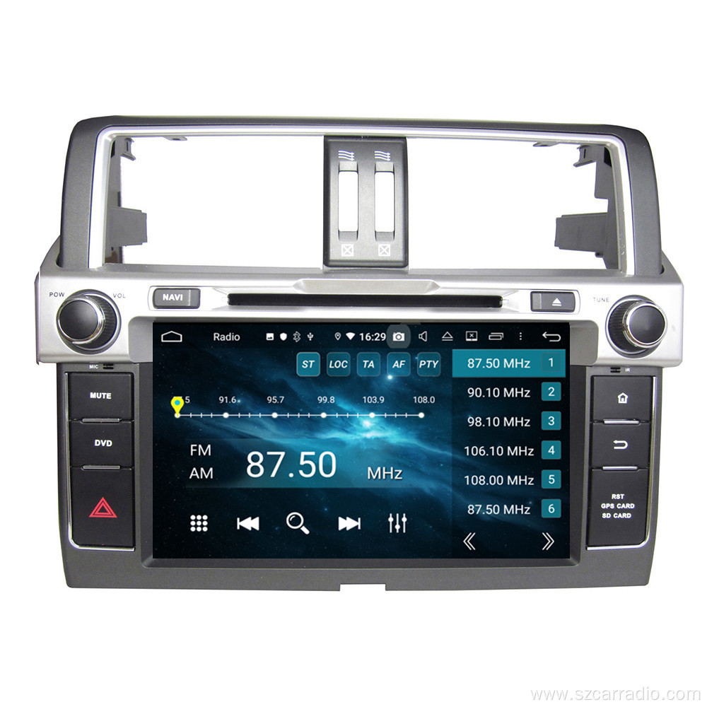 android auto dvd player for Prado 2014