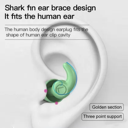 Professional Nano Silica Gel Noise Reduction Earplugs