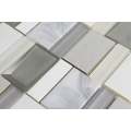 Variegated irregular luxury mosaic tiles