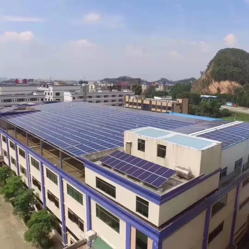 Alicosolar 1MW Solar Panel Plant Structure for Flat Roof and Open Field Mounting