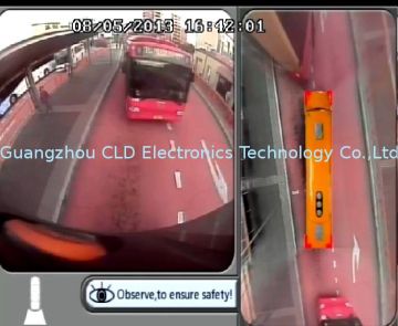 Hd Seamless Avm Reverse Bus Camera Systems Real Time Cyclic Video Recording