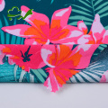 بيع رخيصة مخصصة منسوج هاواي طباعة القماش رايون لللباس