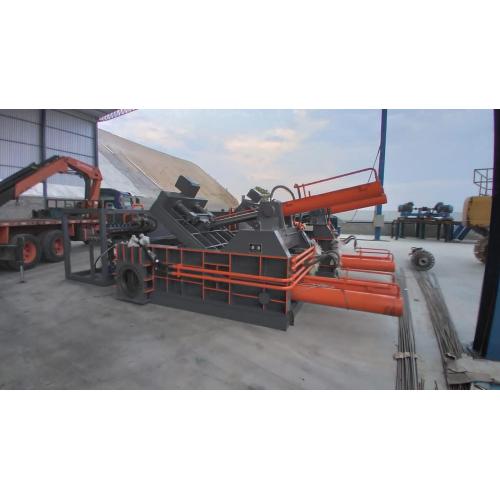 High Efficiency Hydraulic Scrap Metal Swarf Baler Machine