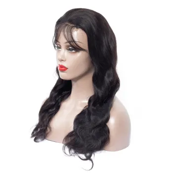 13x4 HD Transparent Lace Front Brazilian Human Hair Wigs Body Wave Lace Front Wig Pre Plucked Frontal Wig Lace Closure Wigs
