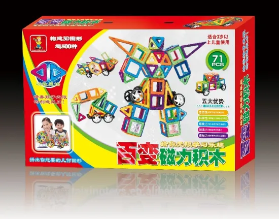 Newest Design Big Size Magnetic Buiding Blocks set