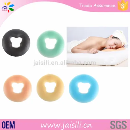 silicone gel face cushion round massage pillow