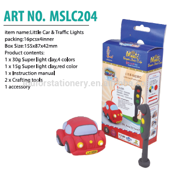 hot sale children modeling clay non-toxic little car