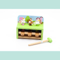 Juguetes de madera para niños, juguetes de madera de apilamiento para niños pequeños.