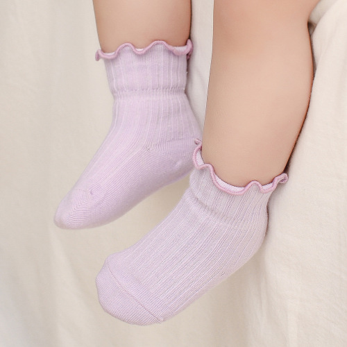 Мода Короткие Анкел вязаные детские носки