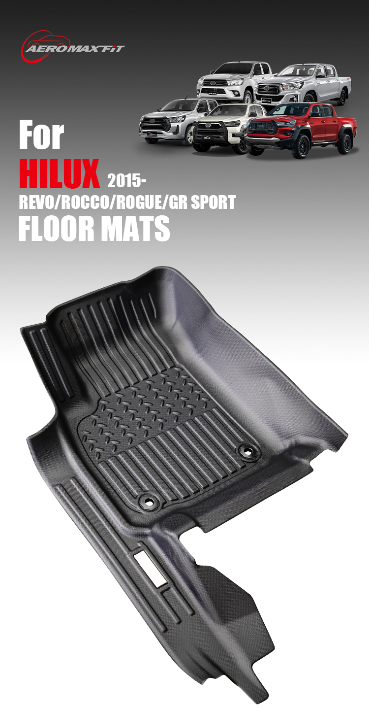 2015- Toyota Hilux floor mats_01