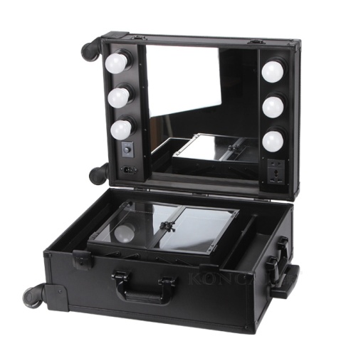 Universal Wheel Makeup Station with Light