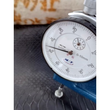 couro artificial da sapata do PVC de 0.85MM