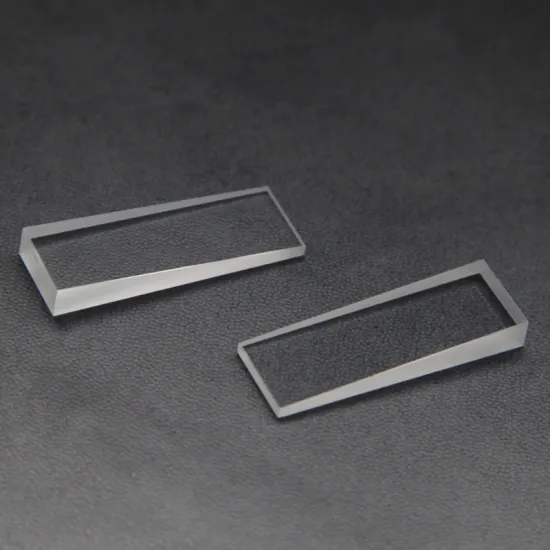 Custom Optical Glass Fused Silica Trapezoidal Wedge Prism
