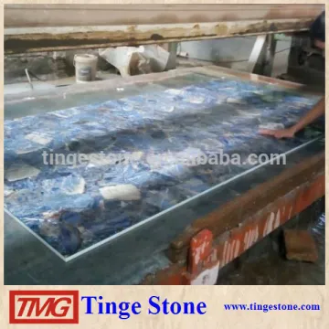 Natural Azwl Bahia Blue Marble Slab From Brazil