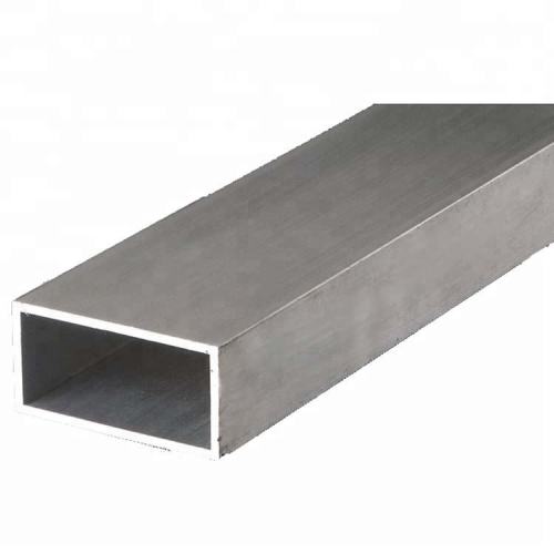 Rectangular anodized aluminum tube