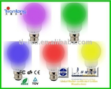 clolorful LED bulb decorative