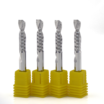 Up & Down Cut One Flute Spiral Endmill: Wood Router Cutting Tools for Enhanced Performance