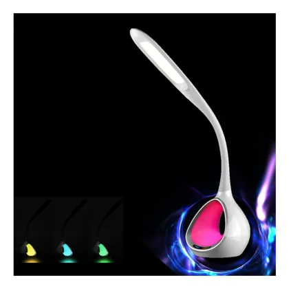 Modern Touch Controlled Bedroom Colorful Night Lighting Table Lamp For Living Room