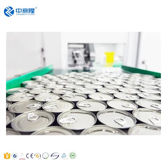 Automatic Tin Can Filling and Capping Production Line