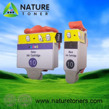 No. 10bk, No. 10color Compatible Ink Cartridge for Kodak Printer