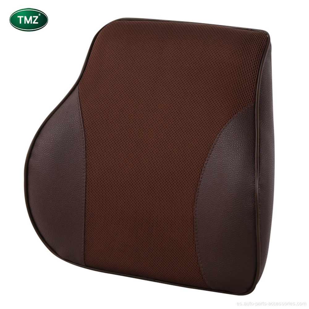 Asiento de malla asiento transpirable cómoda lumbar cojín