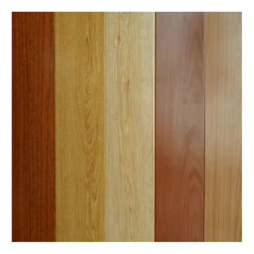 Modern yüksek parlak ahşap laminat döşeme 12mm V-Groove