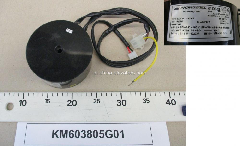 KM603805G01 AMD DRIVENTE DRIVENTE DO TRANSFORMER para elevadores Kone