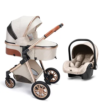 High Landscape Stroller for Newborns and Kids