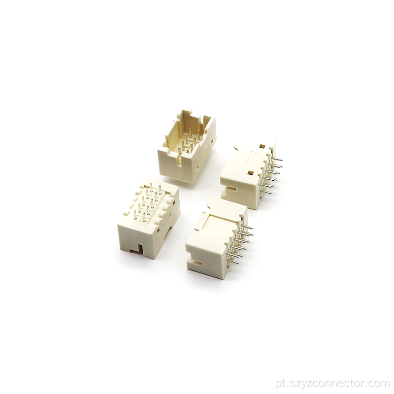 Série de produtos com conector branco