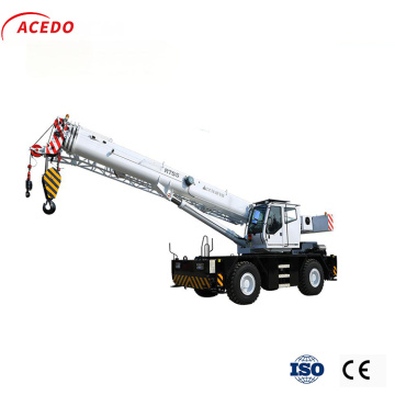 55TON High Mobility Rough Rense Waleled Cranes