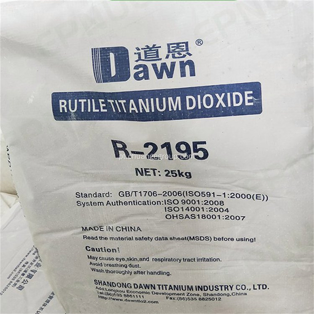 Dióxido de titânio Dawn Rutile R2295