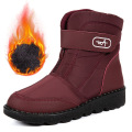 Cold resistant cotton boots in large size