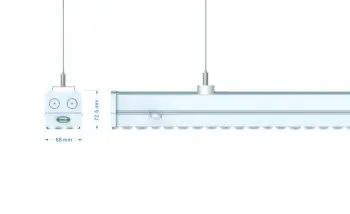 1.5M 70W DALI Dimmable Linear Hypermarket Light Fixtures