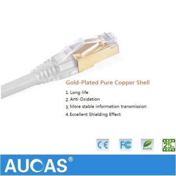 good reproducibility 600MHZ SFTP Patch Cord Cat7